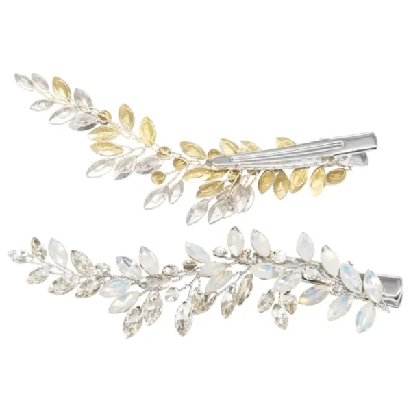 ATHENA BRIDAL | Sandrine -opaalinhohtoinen hiuskoristepakkaus (hopea)