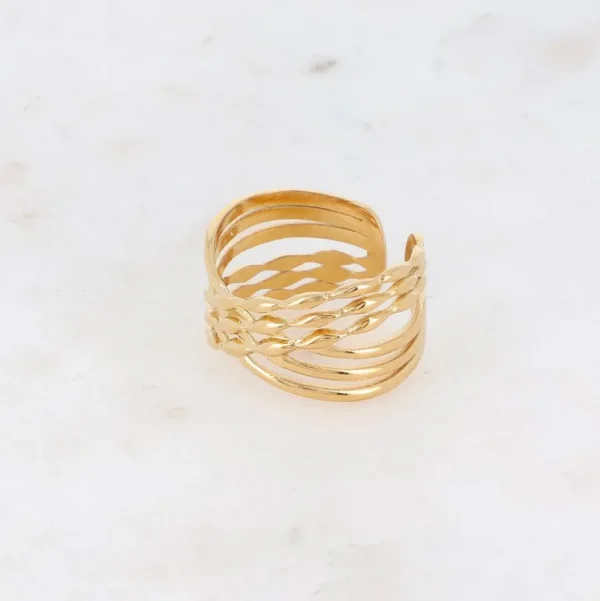 BOHM PARIS | Bague Wendy -kirurginterässormus (kulta)