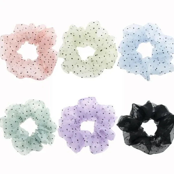 Donitsi/Scrunchie | SUGAR SUGAR, Medium Pastel Polkadot