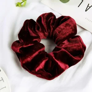 Donitsi/Scrunchie | SUGAR SUGAR, Medium Velvet Scrunchie -samettidonitsi