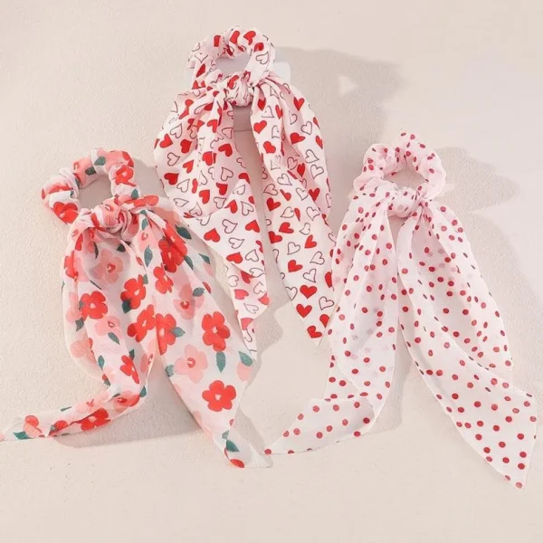Donitsi/Scrunchie | SUGAR SUGAR, Sweet Bowtie Scrunchie (kolme versiota)