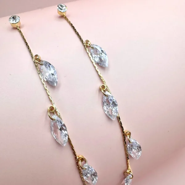 FRENCH RIVIERA | Julie Earrings -kirkkaat juhlakorvakorut