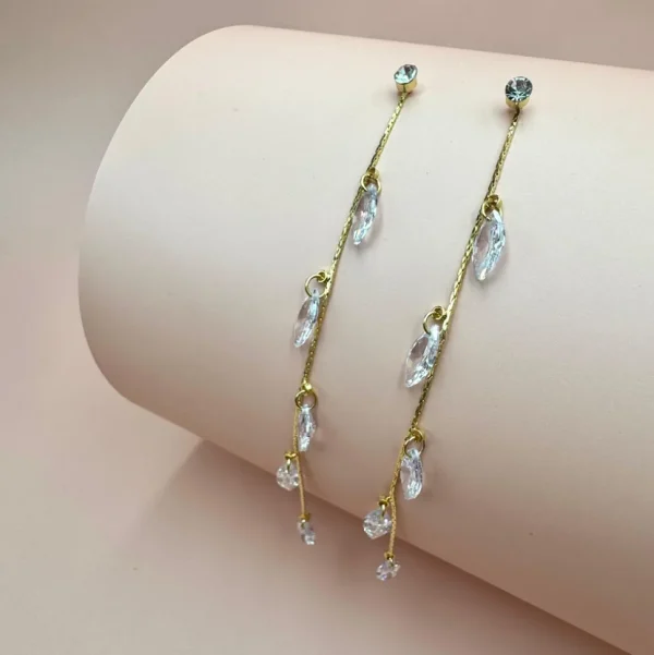 FRENCH RIVIERA | Julie Earrings -kirkkaat juhlakorvakorut