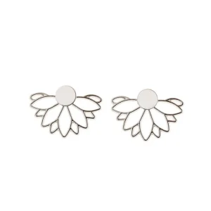FRENCH RIVIERA | Boheemit nappikorvakorut (hopea)