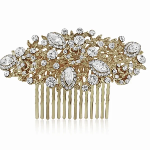 Hiuskoru, ATHENA BRIDAL | Adelaide -kultainen romanttinen hiuskampa