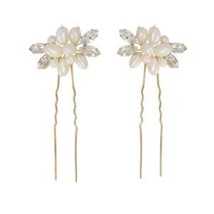 Hiuskoru, ATHENA BRIDAL | Divine Gold Pin -helmihiuskoriste