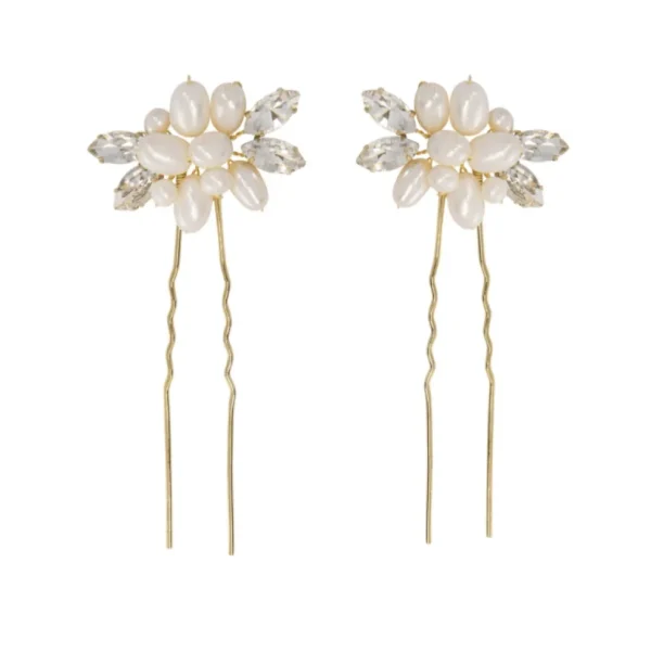 Hiuskoru, ATHENA BRIDAL | Divine Gold Pin -helmihiuskoriste