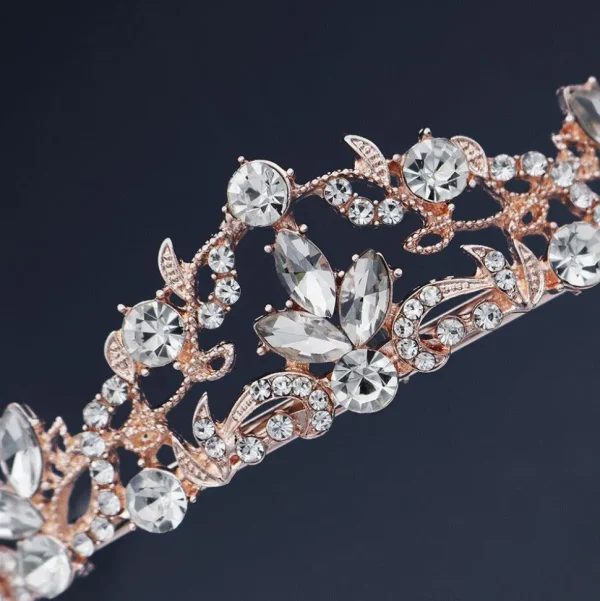Hiuskoru, tiara ROMANCE | Classic Tiara in Rosegold