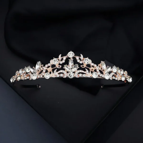 Hiuskoru, tiara ROMANCE | Classic Tiara in Rosegold