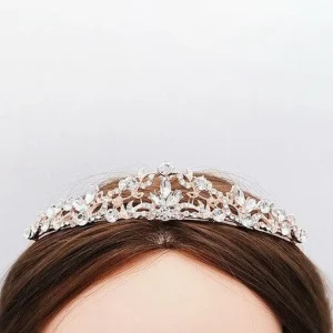 Hiuskoru, tiara ROMANCE | Classic Tiara in Rosegold