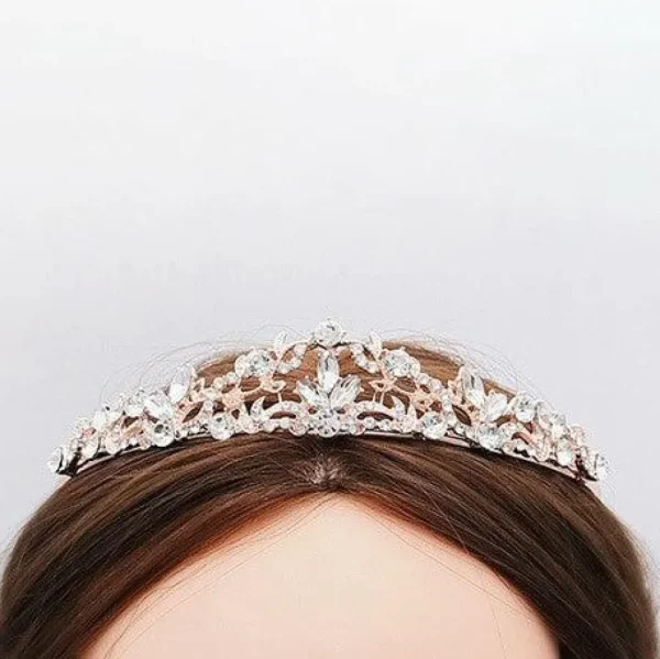 Hiuskoru, tiara ROMANCE | Classic Tiara in Rosegold