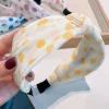 Hiuspanta | SUGAR SUGAR, Lazy Days -keltapilkullinen comfy-panta