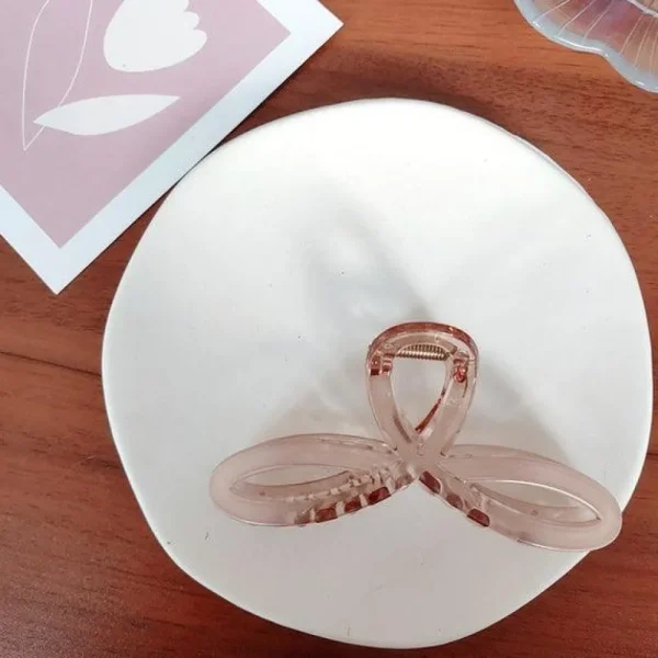 Hiussolki | SUGAR SUGAR, Pastel Bow -pastellisävyinen rusetti hainhammas