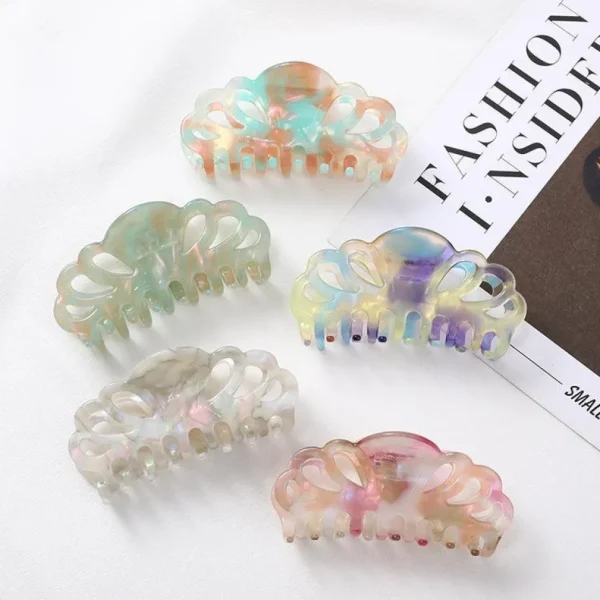 Hiussolki | SUGAR SUGAR, Water Colour Clip -turkoosi hainhammas