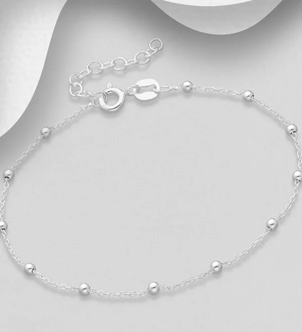 Hopearannekoru, PREMIUM COLLECTION | Silver Balls Bracelet
