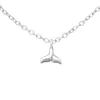 Hopeinen kaulakoru, Miniatyre Whale's Tale -mini valaanpyrstö