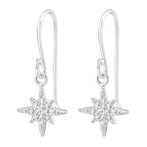 Hopeiset korvakorut, Christmas Star -jouluntähti
