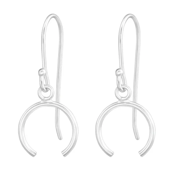 Hopeiset korvakorut, MINIMALISM/Lucky
