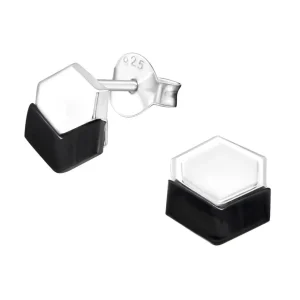 Hopeiset korvanapit, Black Shell