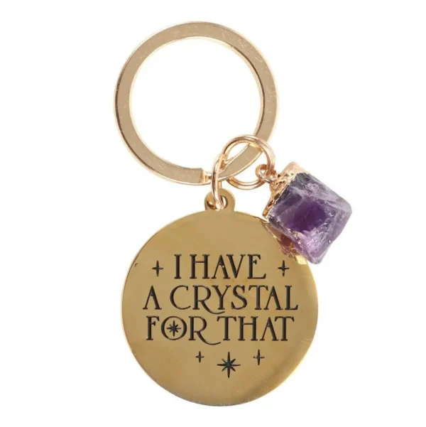 I Have a Crystal for That -ametisti avaimenperä