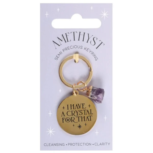 I Have a Crystal for That -ametisti avaimenperä