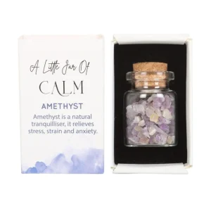 Jar of Calm, Amethyst -ametisti onnenkivipullo 