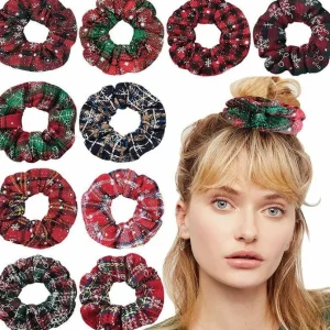 Jouluscrunchie | SUGAR SUGAR, Christmas Scrunchie in Blue