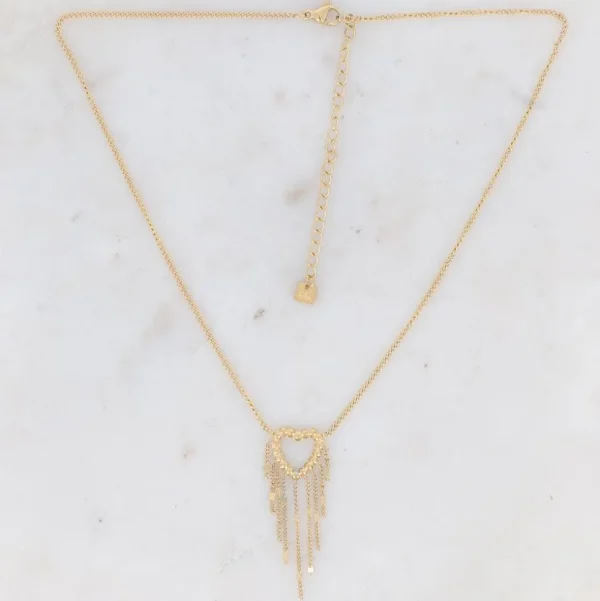 Kaulakoru, BOHM PARIS | Collier Coeur -sydänkaulakoru ketjuin (kulta)