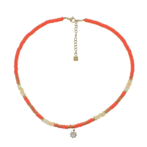 Kaulakoru, BOHM PARIS | Collier Surf avec cristal coral