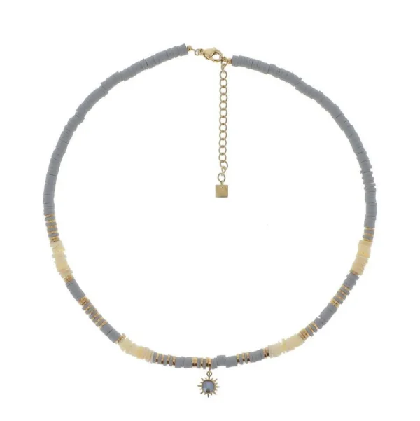 Kaulakoru, BOHM PARIS | Collier Surf avec cristal gris