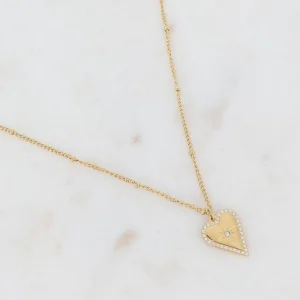 Kaulakoru, BOHM PARIS | Collier Tasha -sydänkaulakoru (kulta)