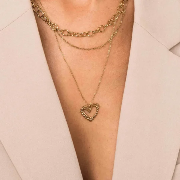 Kaulakoru, BOHM PARIS | Collier Taline -sydänkaulakoru (kulta)