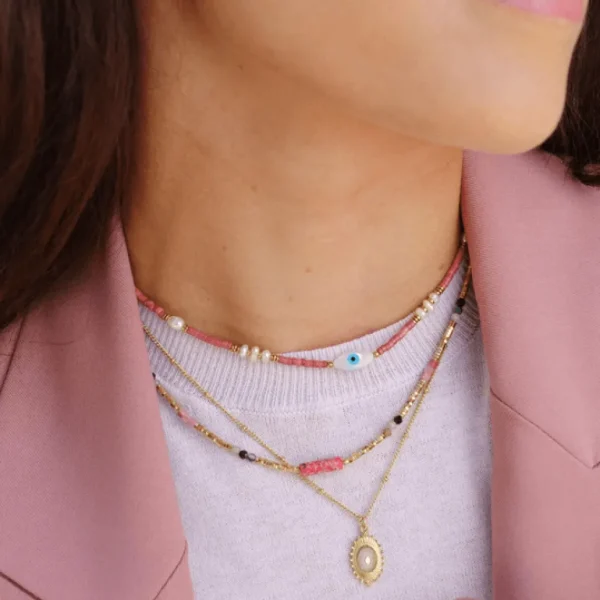 Kaulakoru, BOHM PARIS | Collier Elody -rhodoniitti