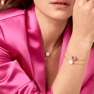 Kaulakoru, BOHM PARIS | Collier Bea -sinivihreä/hopea
