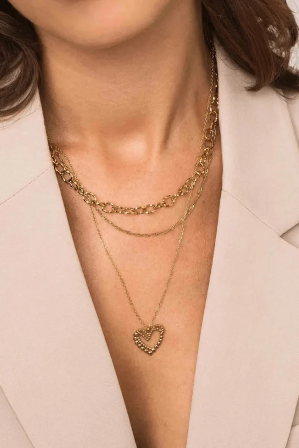 Kaulakoru, BOHM PARIS | Collier Taline -sydänkaulakoru (kulta)