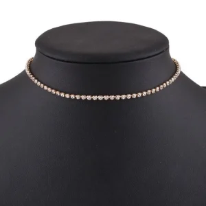 Kaulakoru, FRENCH RIVIERA | Shiny Choker Necklace in Gold