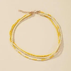 Kaulakoru, FRENCH RIVIERA | Sunshine Necklace -keltainen kaulakoru