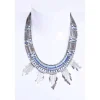 Kaulakoru/ATOLL-PALME, Beads Collar in Turqoise
