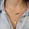 Kerroskaulakoru, FRENCH RIVIERA | Delicate Fatimas Hand Necklace in Gold