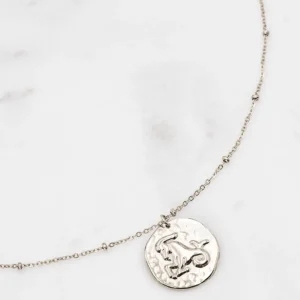 Kirurginteräskaulakoru, Astro Collection-horoskooppikoru (hopea)