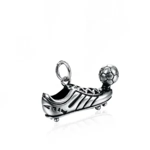 Kirurginteräsriipus, Football Shoe Pendant