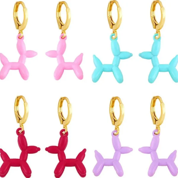 Korvakorut, Balloon Dog -koirakorvakorut (valkoinen)