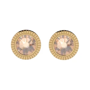 Korvakorut, BOHM PARIS | Boucles D'oreilles Miel avec cristal dorée