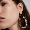 Korvakorut, FRENCH RIVIERA | Large Paola Earrings in Gold