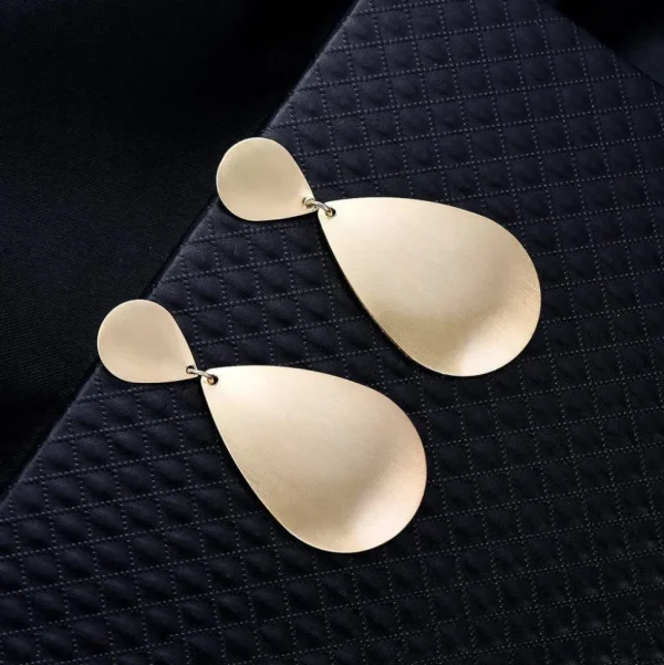 Korvakorut, FRENCH RIVIERA | Large Matte Teardrop