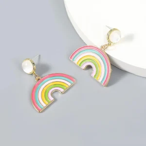 Korvakorut, Rainbow -värikkäät sateenkaarikorvakorut