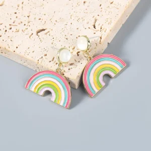 Korvakorut, Rainbow -värikkäät sateenkaarikorvakorut