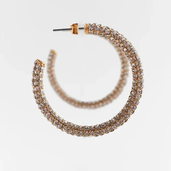 Korvarenkaat, FRENCH RIVIERA | Glamour Bling Hoops