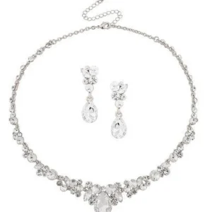 Kristallikorusetti, ATHENA BRIDAL | Crystal Enchantment Necklace Set