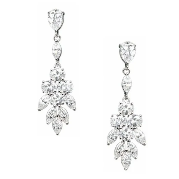 Kristallikorvakorut, ATHENA BRIDAL | Classic Sophia Earrings